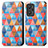 Custodia Portafoglio In Pelle Fantasia Modello Cover con Supporto S02D per Realme GT Neo2 5G