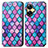 Custodia Portafoglio In Pelle Fantasia Modello Cover con Supporto S02D per Realme Narzo N55