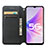 Custodia Portafoglio In Pelle Fantasia Modello Cover con Supporto S02D per Realme Q5i 5G