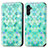 Custodia Portafoglio In Pelle Fantasia Modello Cover con Supporto S02D per Samsung Galaxy A13 5G