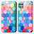Custodia Portafoglio In Pelle Fantasia Modello Cover con Supporto S02D per Samsung Galaxy A22 5G Colorato