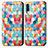 Custodia Portafoglio In Pelle Fantasia Modello Cover con Supporto S02D per Samsung Galaxy A30S