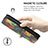 Custodia Portafoglio In Pelle Fantasia Modello Cover con Supporto S02D per Samsung Galaxy A52 4G
