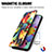 Custodia Portafoglio In Pelle Fantasia Modello Cover con Supporto S02D per Samsung Galaxy A71 5G