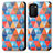 Custodia Portafoglio In Pelle Fantasia Modello Cover con Supporto S02D per Samsung Galaxy M02s