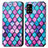 Custodia Portafoglio In Pelle Fantasia Modello Cover con Supporto S02D per Samsung Galaxy M40S