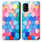 Custodia Portafoglio In Pelle Fantasia Modello Cover con Supporto S02D per Samsung Galaxy M40S Colorato