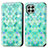 Custodia Portafoglio In Pelle Fantasia Modello Cover con Supporto S02D per Samsung Galaxy M53 5G