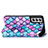 Custodia Portafoglio In Pelle Fantasia Modello Cover con Supporto S02D per Samsung Galaxy S22 Plus 5G