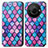 Custodia Portafoglio In Pelle Fantasia Modello Cover con Supporto S02D per Sharp Aquos R8s Pro