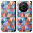 Custodia Portafoglio In Pelle Fantasia Modello Cover con Supporto S02D per Sharp Aquos R8s Pro