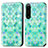 Custodia Portafoglio In Pelle Fantasia Modello Cover con Supporto S02D per Sony Xperia 1 IV SO-51C