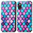 Custodia Portafoglio In Pelle Fantasia Modello Cover con Supporto S02D per Sony Xperia Ace II