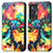 Custodia Portafoglio In Pelle Fantasia Modello Cover con Supporto S02D per Vivo X70 5G Multicolore