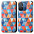 Custodia Portafoglio In Pelle Fantasia Modello Cover con Supporto S02D per Xiaomi Redmi 11A 4G