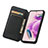 Custodia Portafoglio In Pelle Fantasia Modello Cover con Supporto S02D per Xiaomi Redmi Note 12S