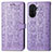 Custodia Portafoglio In Pelle Fantasia Modello Cover con Supporto S03D per Huawei Enjoy 50