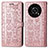 Custodia Portafoglio In Pelle Fantasia Modello Cover con Supporto S03D per Huawei Enjoy 50 Pro