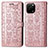 Custodia Portafoglio In Pelle Fantasia Modello Cover con Supporto S03D per Huawei Enjoy 50z