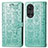 Custodia Portafoglio In Pelle Fantasia Modello Cover con Supporto S03D per Huawei Honor 50 5G