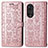 Custodia Portafoglio In Pelle Fantasia Modello Cover con Supporto S03D per Huawei Honor 50 Pro 5G