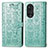 Custodia Portafoglio In Pelle Fantasia Modello Cover con Supporto S03D per Huawei Honor 50 Pro 5G