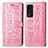 Custodia Portafoglio In Pelle Fantasia Modello Cover con Supporto S03D per Huawei Honor V40 5G