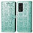 Custodia Portafoglio In Pelle Fantasia Modello Cover con Supporto S03D per Huawei Honor V40 5G