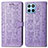 Custodia Portafoglio In Pelle Fantasia Modello Cover con Supporto S03D per Huawei Honor X6