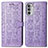 Custodia Portafoglio In Pelle Fantasia Modello Cover con Supporto S03D per Motorola Moto Edge (2022) 5G