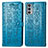 Custodia Portafoglio In Pelle Fantasia Modello Cover con Supporto S03D per Motorola Moto Edge Lite 5G