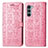 Custodia Portafoglio In Pelle Fantasia Modello Cover con Supporto S03D per Motorola Moto Edge S30 5G