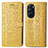 Custodia Portafoglio In Pelle Fantasia Modello Cover con Supporto S03D per Motorola Moto Edge X30 5G