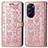 Custodia Portafoglio In Pelle Fantasia Modello Cover con Supporto S03D per Motorola Moto Edge X30 5G