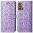 Custodia Portafoglio In Pelle Fantasia Modello Cover con Supporto S03D per Motorola Moto G40 Fusion