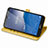 Custodia Portafoglio In Pelle Fantasia Modello Cover con Supporto S03D per Nokia C3