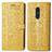 Custodia Portafoglio In Pelle Fantasia Modello Cover con Supporto S03D per Nokia C3