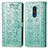 Custodia Portafoglio In Pelle Fantasia Modello Cover con Supporto S03D per Nokia C3