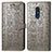 Custodia Portafoglio In Pelle Fantasia Modello Cover con Supporto S03D per Nokia C3