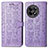 Custodia Portafoglio In Pelle Fantasia Modello Cover con Supporto S03D per OnePlus 11R 5G Viola