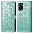 Custodia Portafoglio In Pelle Fantasia Modello Cover con Supporto S03D per Oppo A16