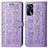 Custodia Portafoglio In Pelle Fantasia Modello Cover con Supporto S03D per Oppo A16