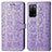 Custodia Portafoglio In Pelle Fantasia Modello Cover con Supporto S03D per Oppo A55 5G