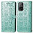 Custodia Portafoglio In Pelle Fantasia Modello Cover con Supporto S03D per Oppo F19 Pro+ Plus 5G