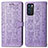 Custodia Portafoglio In Pelle Fantasia Modello Cover con Supporto S03D per Oppo Reno6 5G