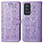 Custodia Portafoglio In Pelle Fantasia Modello Cover con Supporto S03D per Oppo Reno6 Pro 5G