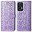 Custodia Portafoglio In Pelle Fantasia Modello Cover con Supporto S03D per Oppo Reno7 Pro 5G