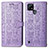 Custodia Portafoglio In Pelle Fantasia Modello Cover con Supporto S03D per Realme C21