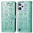 Custodia Portafoglio In Pelle Fantasia Modello Cover con Supporto S03D per Realme C31