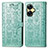 Custodia Portafoglio In Pelle Fantasia Modello Cover con Supporto S03D per Realme C55